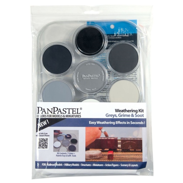 Weathering Kit – Greys in der Gruppe Künstlerbedarf / Künstlerfarben / Pastell bei Pen Store (106078)