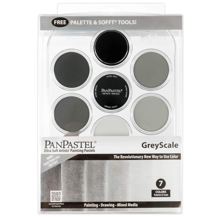 Grey Scale Set in der Gruppe Künstlerbedarf / Künstlerfarben / Pastell bei Pen Store (106081)