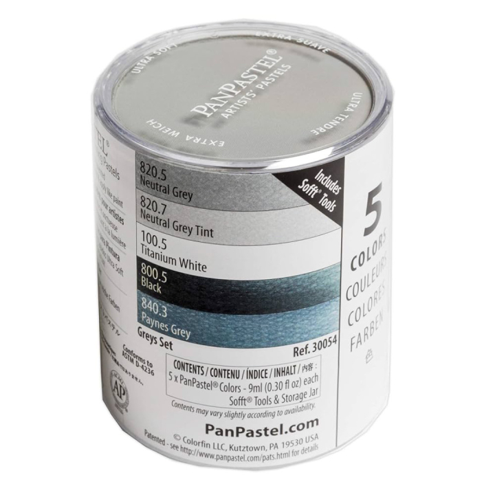 Starter 5er-Set Greys in der Gruppe Künstlerbedarf / Künstlerfarben / Pastell / Softpastell bei Pen Store (106085)