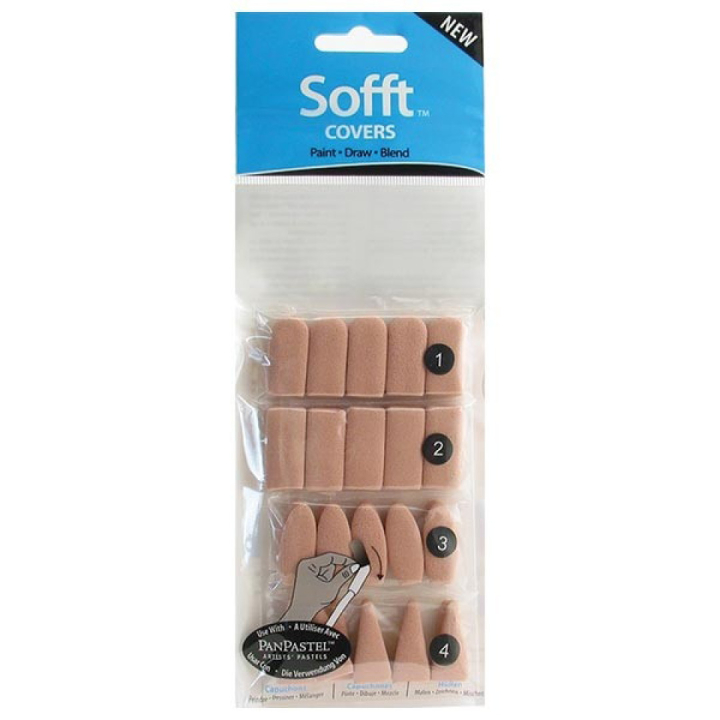 Sofft 40 x Covers in der Gruppe Künstlerbedarf / Künstlerzubehör / Werkzeug und Zubehör bei Pen Store (106108)