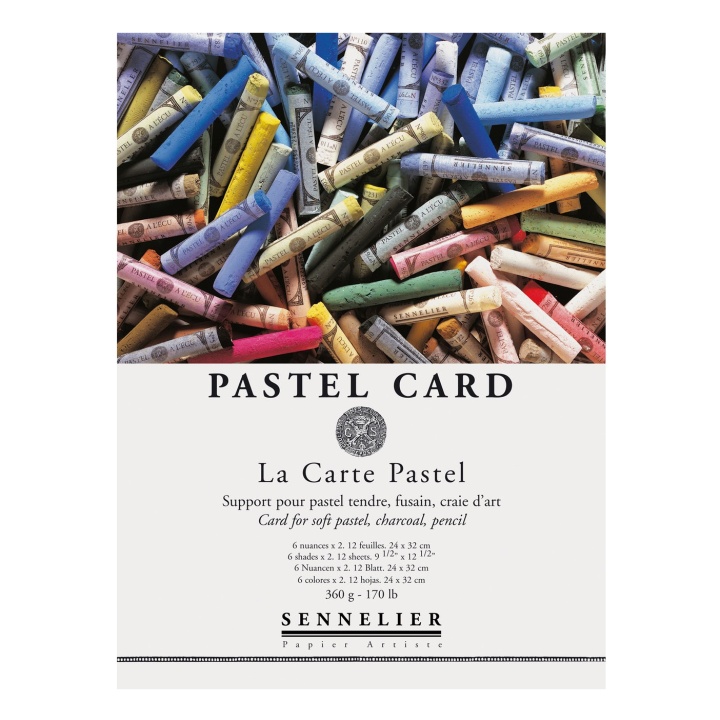 Pastel Card A4 in der Gruppe Papier & Blöcke / Künstlerblöcke / Pastellzeichenblöcke bei Pen Store (106119)