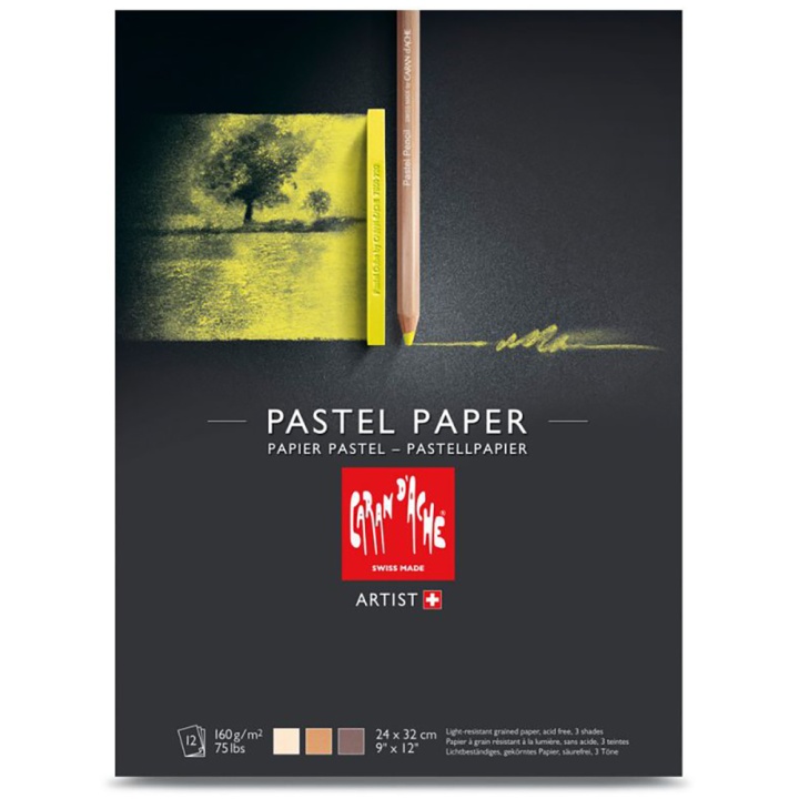 Pastellpapier A4 in der Gruppe Papier & Blöcke / Künstlerblöcke / Pastellzeichenblöcke bei Pen Store (106121)