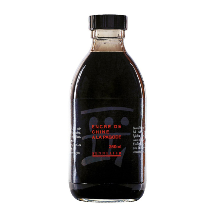 Indian Ink A La Pagode 250 ml in der Gruppe Künstlerbedarf / Künstlerfarben / Tusche und Tinte bei Pen Store (106214)