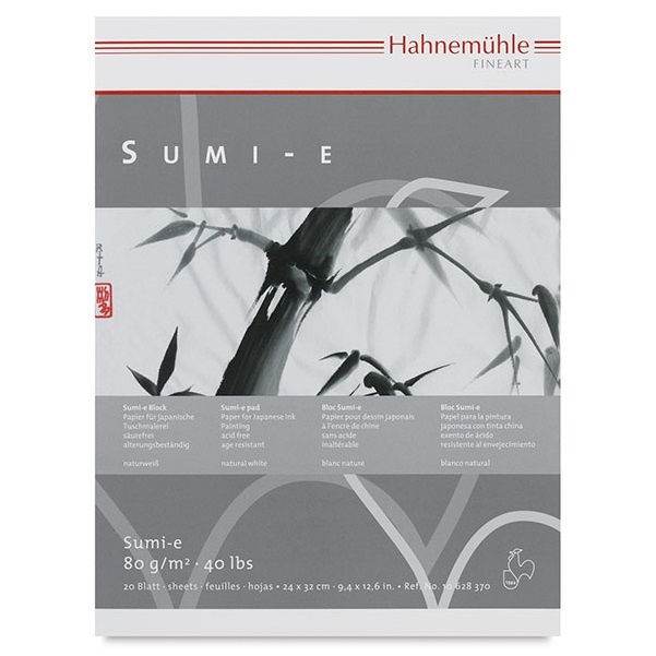 Sumi-e Pad A4 in der Gruppe Papier & Blöcke / Künstlerblöcke / Aquarellpapier bei Pen Store (106216)