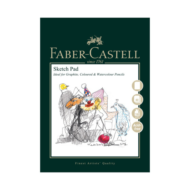 Sketch Pad A5 in der Gruppe Papier & Blöcke / Künstlerblöcke / Zeichen- und Skizzenblöcke bei Pen Store (106248)