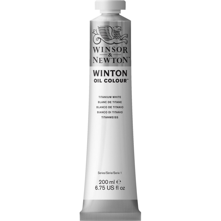 Winton Oil Color 200 ml Zinc white 748 in der Gruppe Künstlerbedarf / Künstlerfarben / Ölfarbe bei Pen Store (107445)