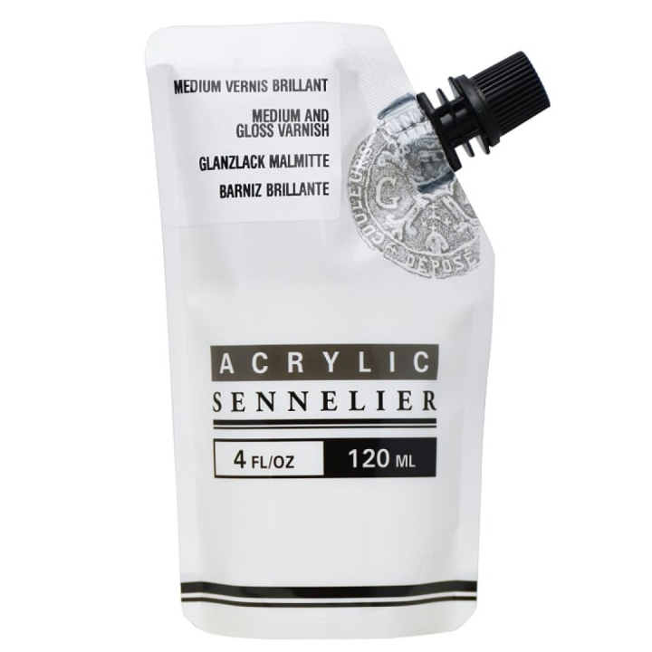 Abstract Gloss Medium 120 ml in der Gruppe Künstlerbedarf / Malmittel und Firnisse / Acryl Malmittel bei Pen Store (107526)