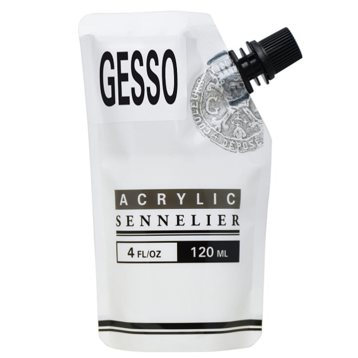 Abstract Gesso 120 ml in der Gruppe Künstlerbedarf / Malmittel und Firnisse / Gesso und Grundierung bei Pen Store (107528)