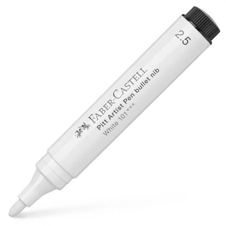 PITT Artist Pen White 2.5 mm in der Gruppe Stifte / Künstlerstifte / Filzstifte bei Pen Store (107604)