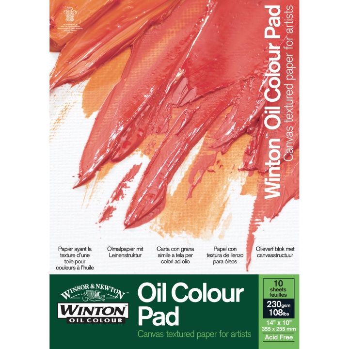 Winton Ölmalblock 230g 35×25 cm in der Gruppe Papier & Blöcke / Künstlerblöcke / Acrylpapier bei Pen Store (108410)