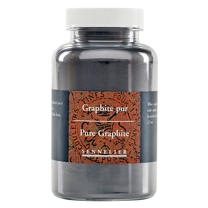 Graphite powder 100 g in der Gruppe Künstlerbedarf / Künstlerfarben / Pigment bei Pen Store (108746)