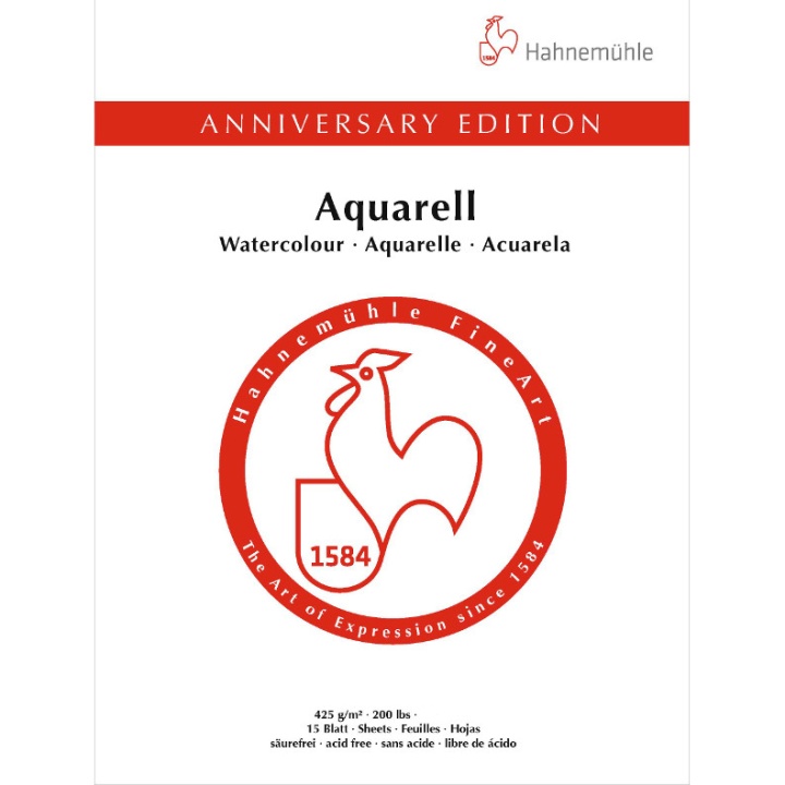 Aquarellpapier CP 30×40cm 425g Matt  in der Gruppe Papier & Blöcke / Künstlerblöcke / Aquarellpapier bei Pen Store (108757)