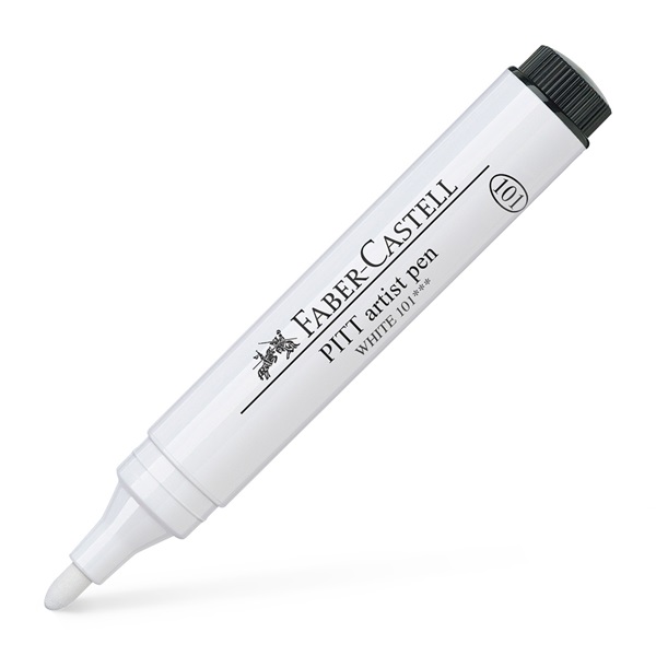 PITT Artist Pen White 1.5 mm in der Gruppe Stifte / Künstlerstifte / Marker bei Pen Store (108842)