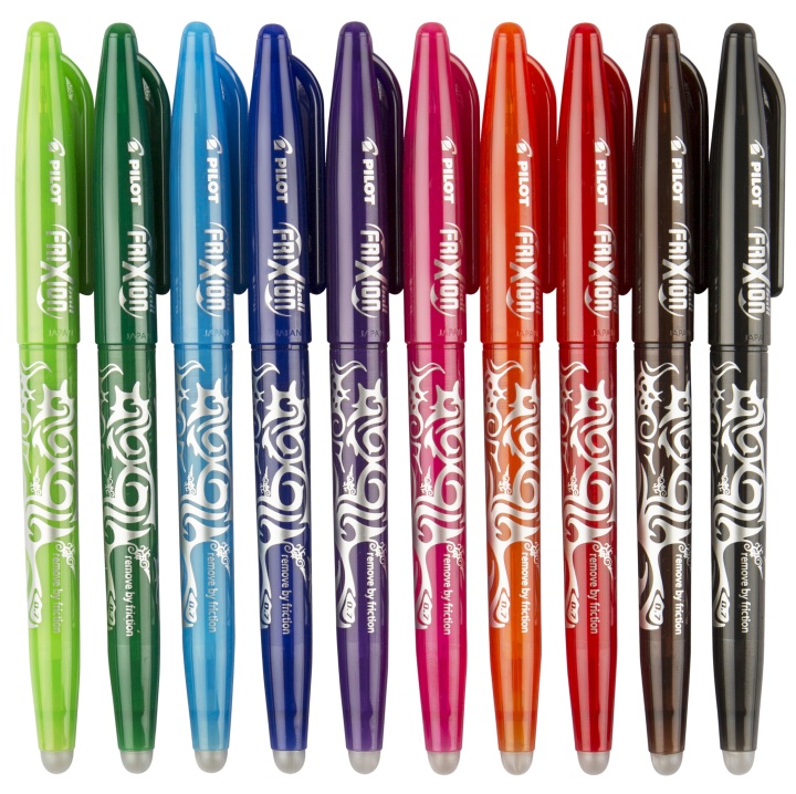 PILOT FriXion Color Fasermaler Violett – Löschbarer Stift Mit Radiergummi In Der Kappe