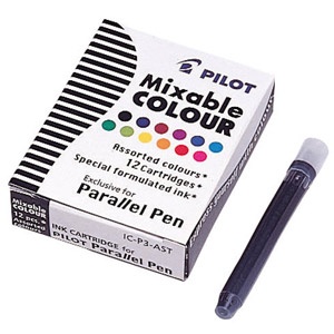 Nachfüllpackung Parallel Pen Mix-12er-Pack in der Gruppe Stifte / Schreibwaren / Patronen und Nachfüllpatronen bei Pen Store (109264)