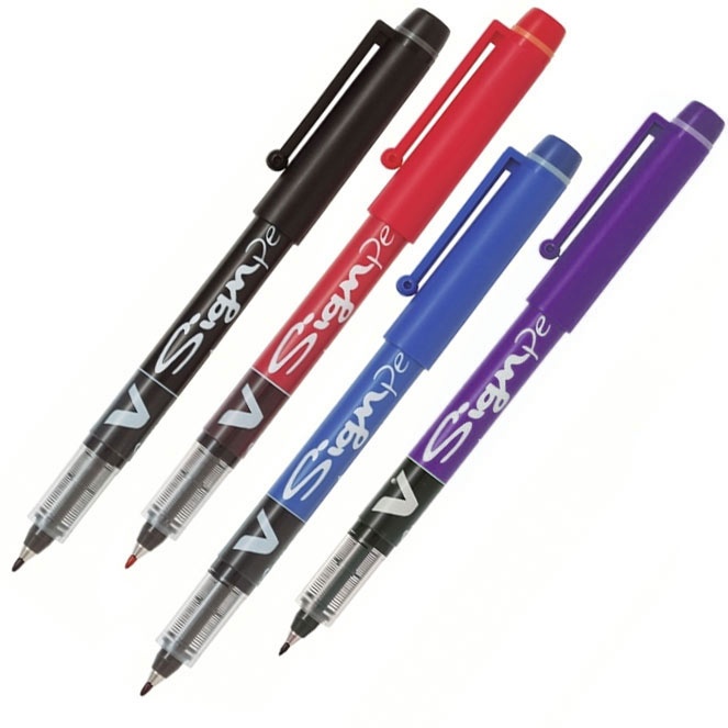 V-Sign Pen in der Gruppe Stifte / Etikettierung und Büro / Bürostifte bei Pen Store (109323_r)