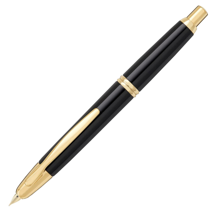 Capless Füllfederhalter Black/Gold in der Gruppe Stifte / Fine Writing / Füllfederhalter bei Pen Store (109539)
