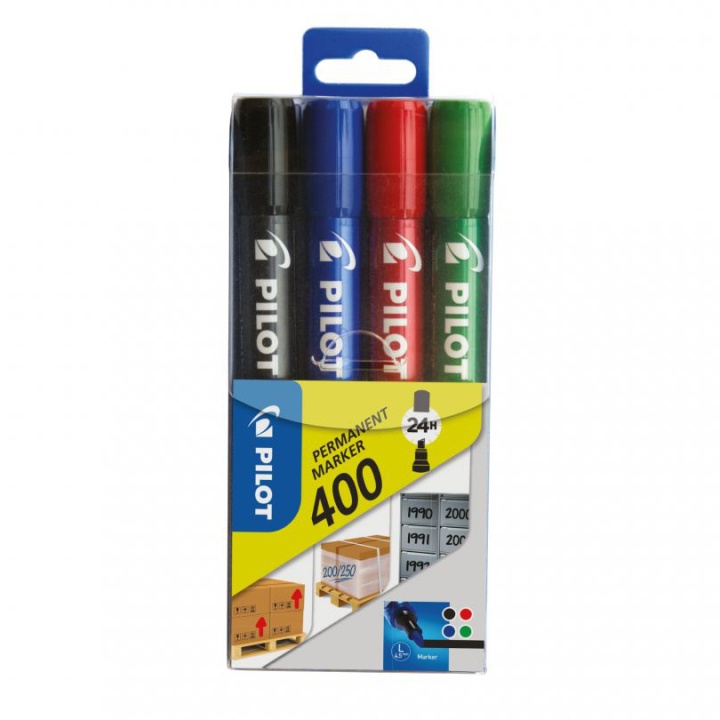 Permanent Marker 400 4er-Pack in der Gruppe Stifte / Etikettierung und Büro / Markierstifte bei Pen Store (109705)