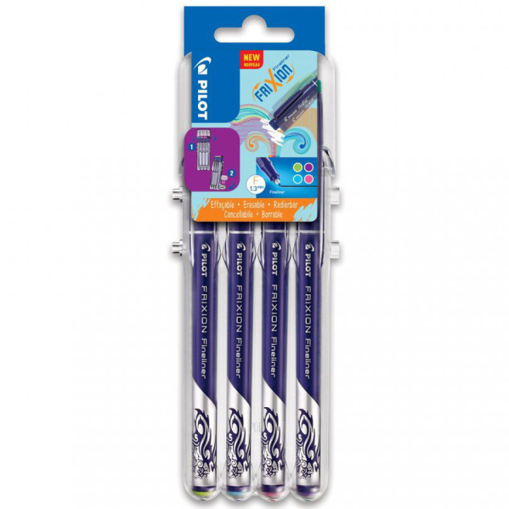 FriXion Fineliner 2GO 4er-Set 2 in der Gruppe Stifte / Schreiben / Fineliner bei Pen Store (109707)