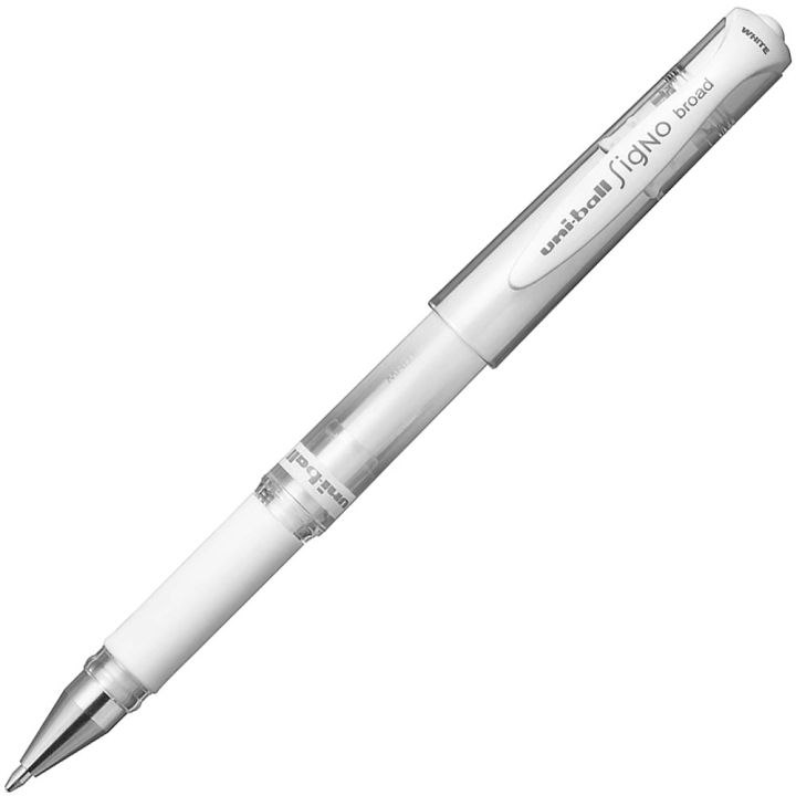 Ball Signo Broad UM-153 Gel – White in der Gruppe Stifte / Schreiben / Kugelschreiber bei Pen Store (110215)