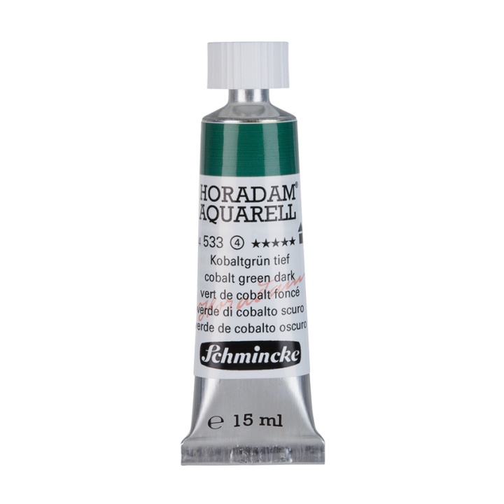 Horadam Aquarell Tube 15ml (Price group 4) 483 cobalt azure in der Gruppe Künstlerbedarf / Künstlerfarben / Aquarell / Aquarellfarbe in der Tube bei Pen Store (110717)