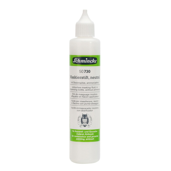 Masking Fluid Neutral 25 ml in der Gruppe Künstlerbedarf / Malmittel und Firnisse / Aquarell Malmittel bei Pen Store (110744)