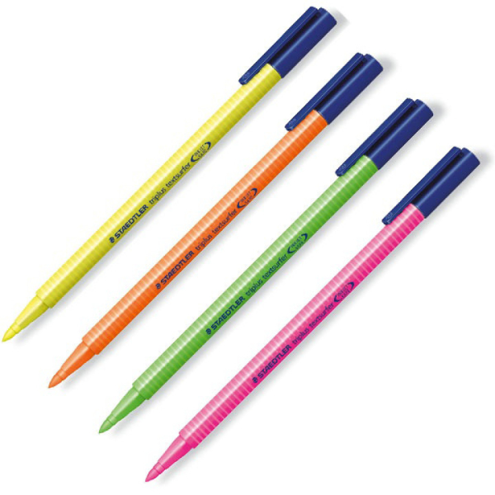 Triplus Textsurfer Textmarker 4er-Pack in der Gruppe Stifte / Etikettierung und Büro / Textmarker bei Pen Store (110870)
