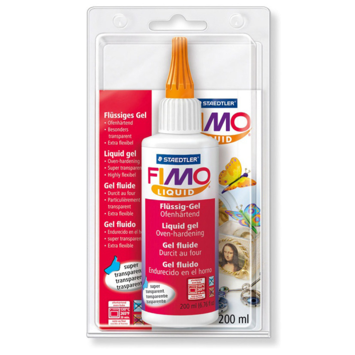 FIMO Liquid Gel 200 ml in der Gruppe Basteln & Hobby / Basteln / Modellieren / Werkzeuge/Zubehör für Ton bei Pen Store (110998)