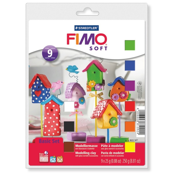 FIMO Soft Basic Set in der Gruppe Basteln & Hobby / Basteln / Modellieren bei Pen Store (111034)