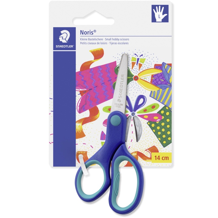 Noris Club Hobby scissors 14 cm Lefthanded in der Gruppe Basteln & Hobby / Hobbyzubehör / Scheren bei Pen Store (111055)