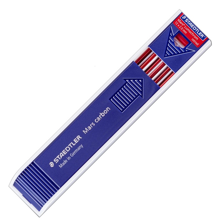 Mars 2 mm leads 12-pack colored Blue in der Gruppe Stifte / Schreibwaren / Bleistiftminen bei Pen Store (111065)