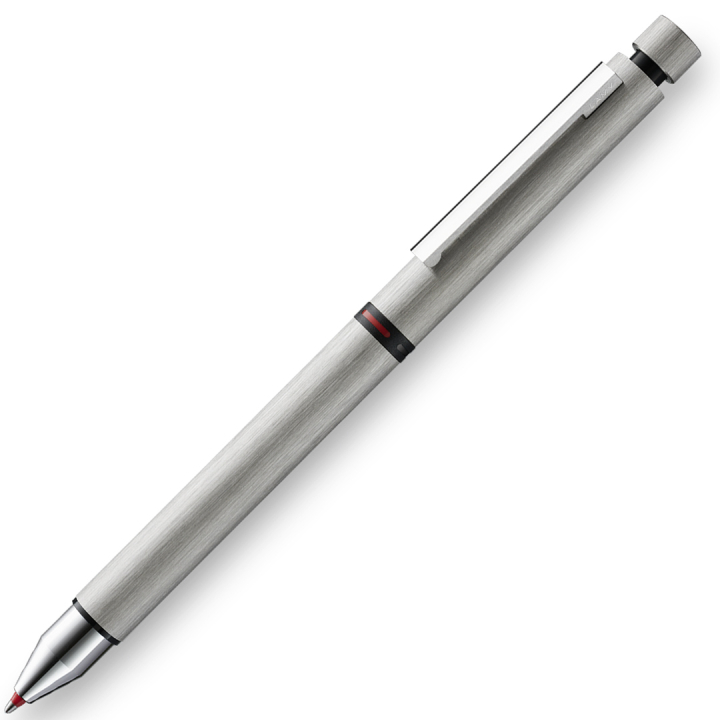 CP 1 Mehrsystemschreiber Brushed Steel 3-function in der Gruppe Stifte / Schreiben / Mehrsystemschreiber bei Pen Store (111575)