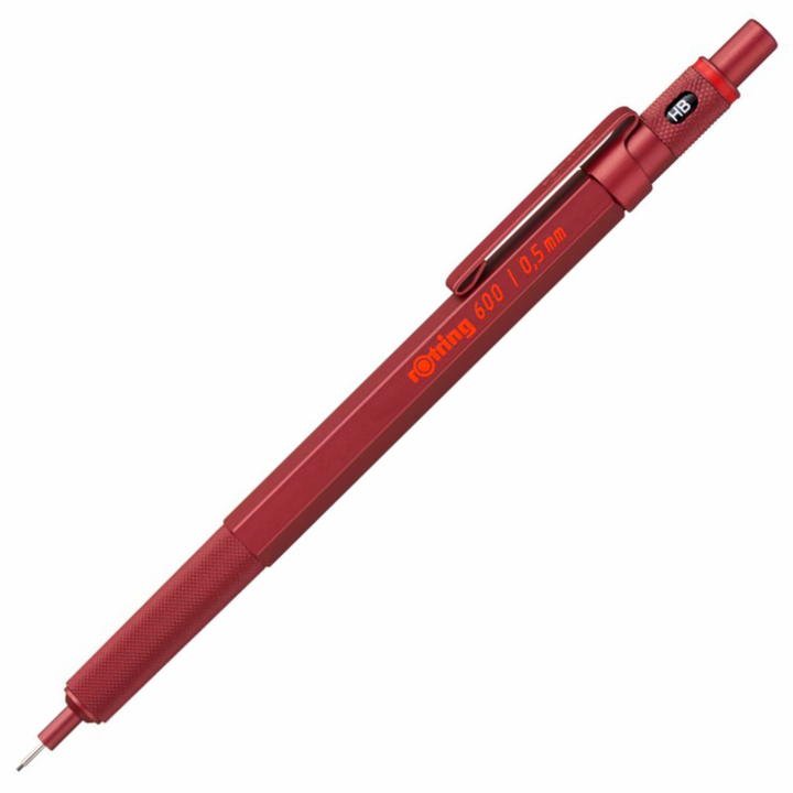 600 Druckbleistift Red 0,5 mm in der Gruppe Stifte / Schreiben / Druckbleistift bei Pen Store (111733)