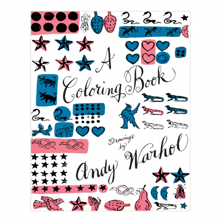 A Coloring Book: Drawings by Andy Warhol in der Gruppe Basteln & Hobby / Bücher / Malbücher für Erwachsene bei Pen Store (111738)