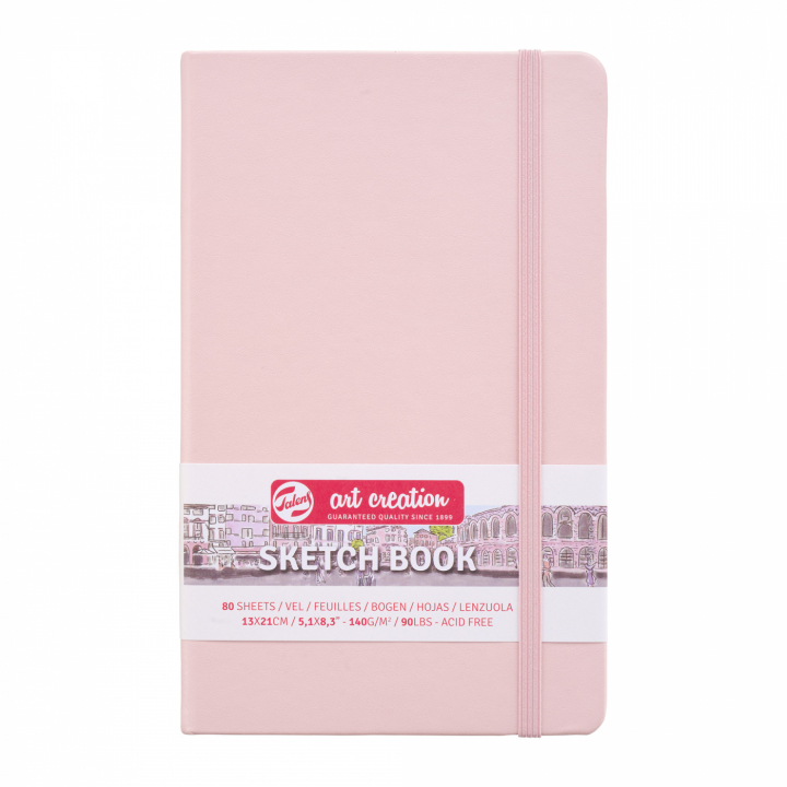 Sketchbook Large Pastel Pink in der Gruppe Papier & Blöcke / Künstlerblöcke / Skizzenbücher bei Pen Store (111775)