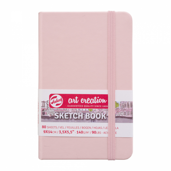 Sketchbook Pocket Pastel Pink in der Gruppe Papier & Blöcke / Künstlerblöcke / Skizzenbücher bei Pen Store (111779)