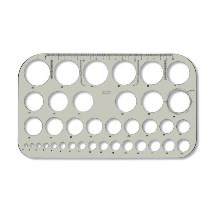 Kreisschablone in der Gruppe Basteln & Hobby / Hobbyzubehör / Schablonen bei Pen Store (111803)