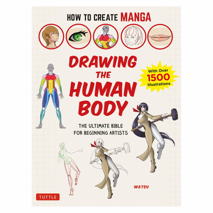 How to Create Manga: Drawing the Human Body in der Gruppe Basteln & Hobby / Bücher / Lehrbücher bei Pen Store (111879)