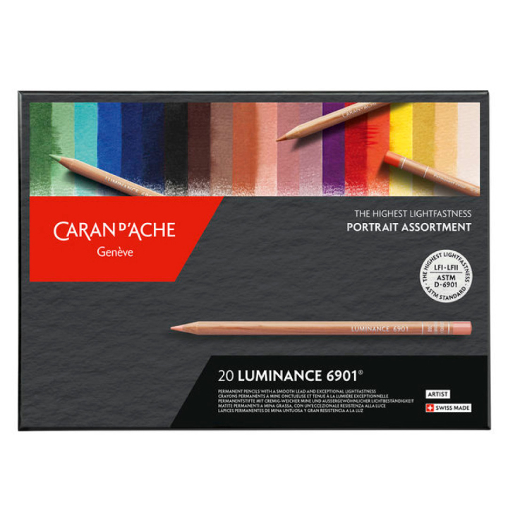 Luminance 6901 Portrait 20er-Set in der Gruppe Stifte / Künstlerstifte / Buntstifte bei Pen Store (112391)