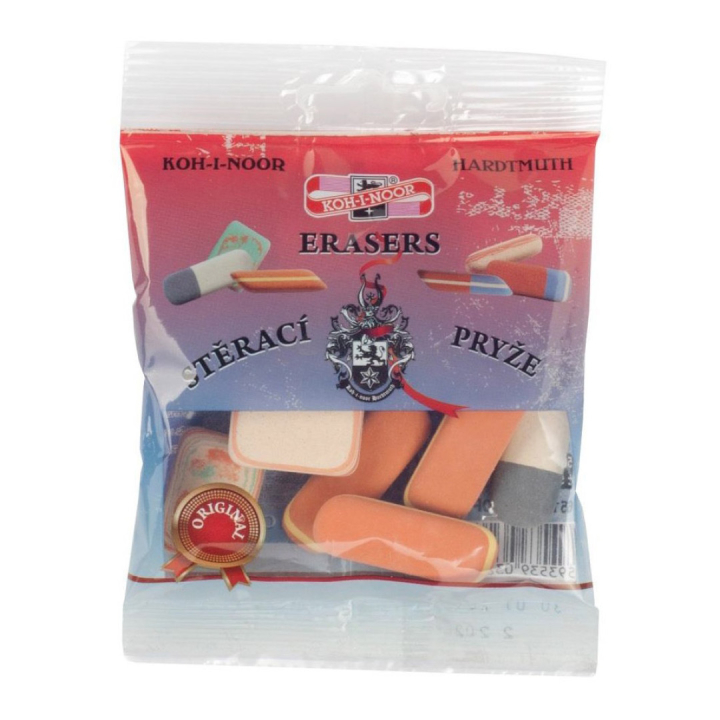 Radiergummi Pebbles 10er-Set in der Gruppe Stifte / Schreibwaren / Radiergummis bei Pen Store (112458)