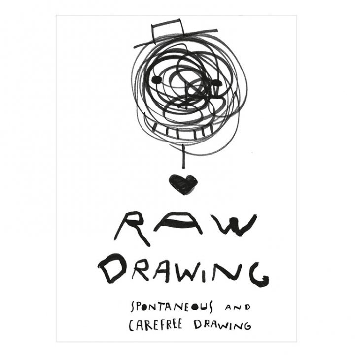 Raw Drawing in der Gruppe Basteln & Hobby / Bücher / Inspirationsbücher bei Pen Store (112460)