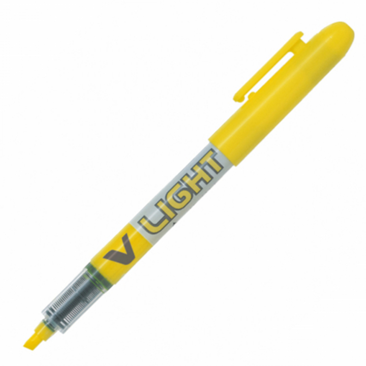 V-Light Textmarker Medium Light Yellow in der Gruppe Stifte / Etikettierung und Büro / Textmarker bei Pen Store (112619)