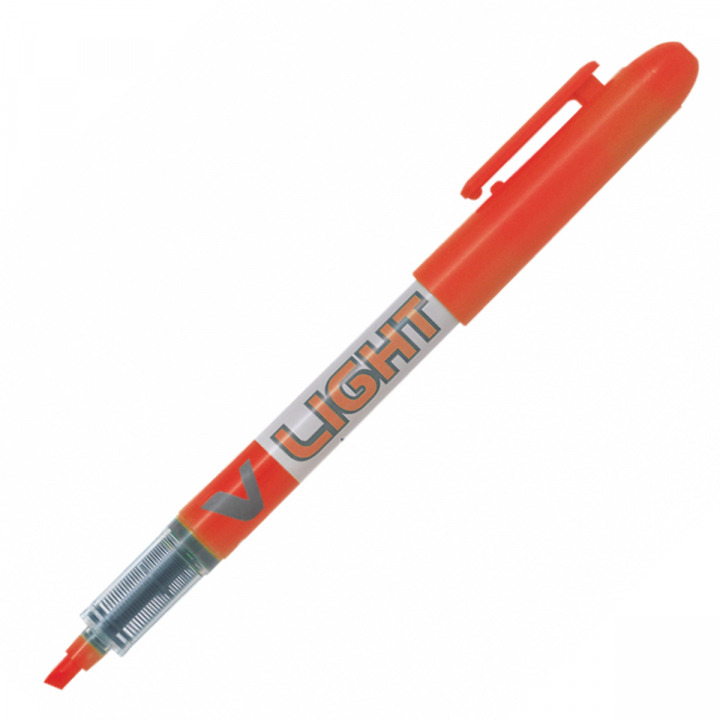 V-Light Textmarker Light Medium Orange in der Gruppe Stifte / Etikettierung und Büro / Textmarker bei Pen Store (112620)