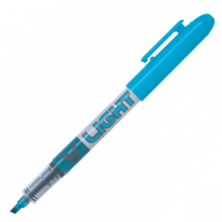 V-Light Textmarker Medium Light Blue in der Gruppe Stifte / Etikettierung und Büro / Textmarker bei Pen Store (112623)