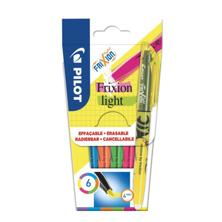 FriXion Light 6er-Set in der Gruppe Stifte / Etikettierung und Büro / Textmarker bei Pen Store (125321)