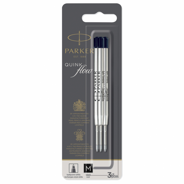 QUINKFlow Kugelschreibermine 3er-Pack in der Gruppe Stifte / Schreibwaren / Patronen und Nachfüllpatronen bei Pen Store (125387_r)