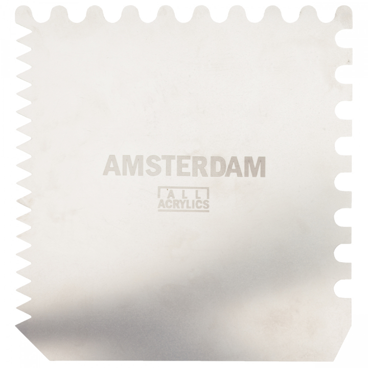 Amsterdam Metallschaber 15X15 cm in der Gruppe Künstlerbedarf / Atelier / Malmesser bei Pen Store (125702)