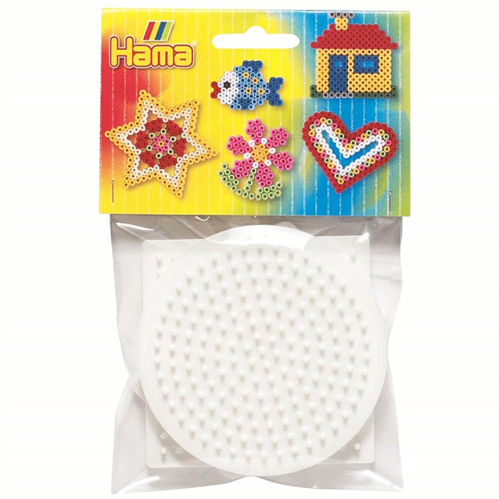 Midi-Steckplatten, 3er-Set in der Gruppe Kids / Spaß und Lernen / Bügelperlen & Steckplatten / Perlenplatten bei Pen Store (126143)