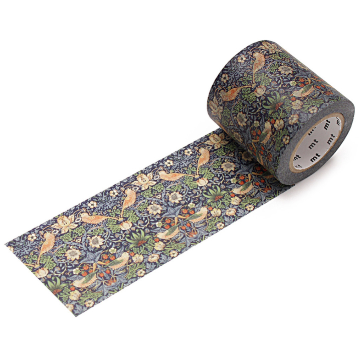 William Morris × MT Strawberry Thief Washi-Tape in der Gruppe Basteln & Hobby / Hobbyzubehör / Washi Tape bei Pen Store (126384)