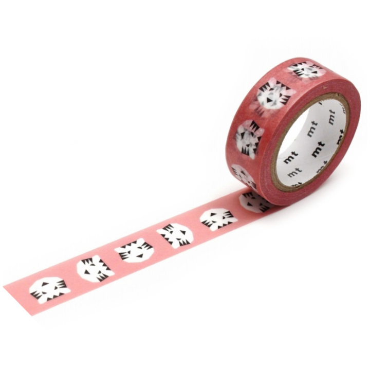 Washi-Tape Papier Tigre Le Tigre Pink in der Gruppe Basteln & Hobby / Hobbyzubehör / Washi Tape bei Pen Store (126387)